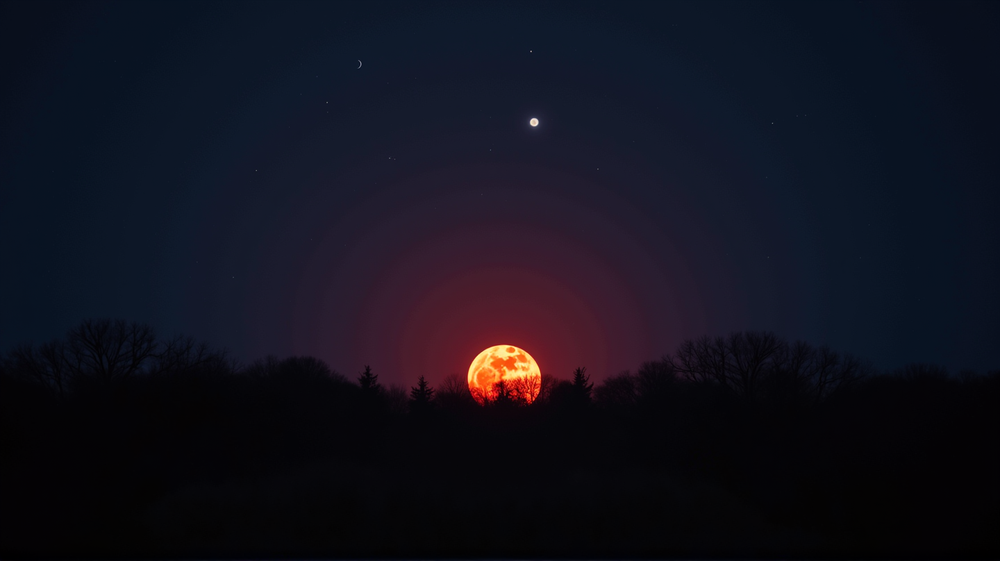 ¡Presencia la Cautivadora Luna de Fresa 2025: Un Delicia Celestial te Espera!