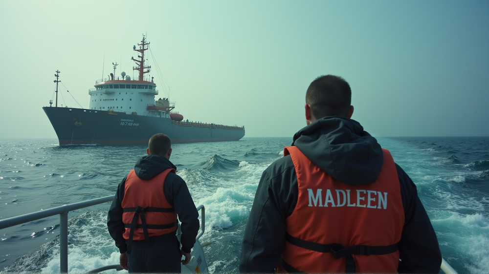 Coraje entre las Olas: Flotilla de la Libertad y la Esperada Intercepción