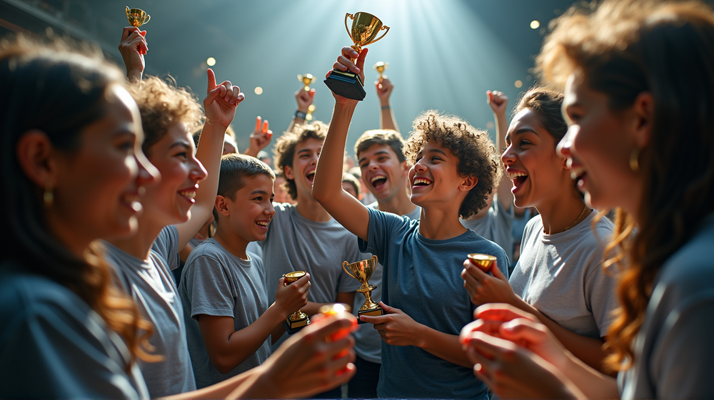 La Escuela Secundaria Mt. Hebron Triunfa en el Desafío Nacional de Economía