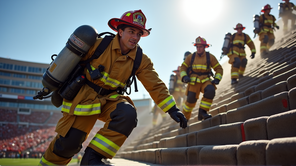 Bomberos Desafían el Calor para Recaudar $350,000 para la Salud Pulmonar