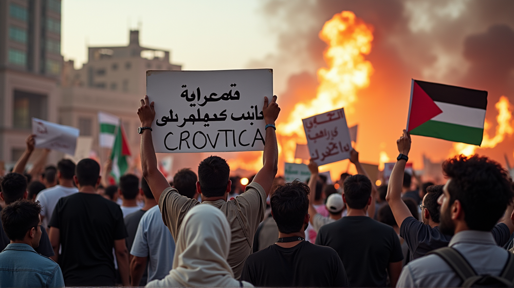 Miles se manifiestan en Yemen contra las acciones de Israel en Gaza