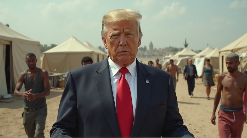 Trump Confía en Israel para la Ayuda a Gaza en Medio de Controversia Creciente