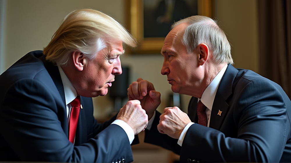 Putin desestimó el farol de Trump de 'bombardear Moscú' en medio de tensiones con Ucrania