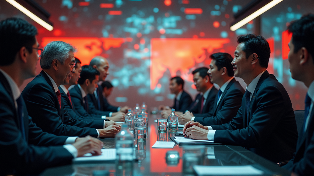 Perspectivas Económicas Globales: Líderes del PBOC y del Bank of America se Reúnen