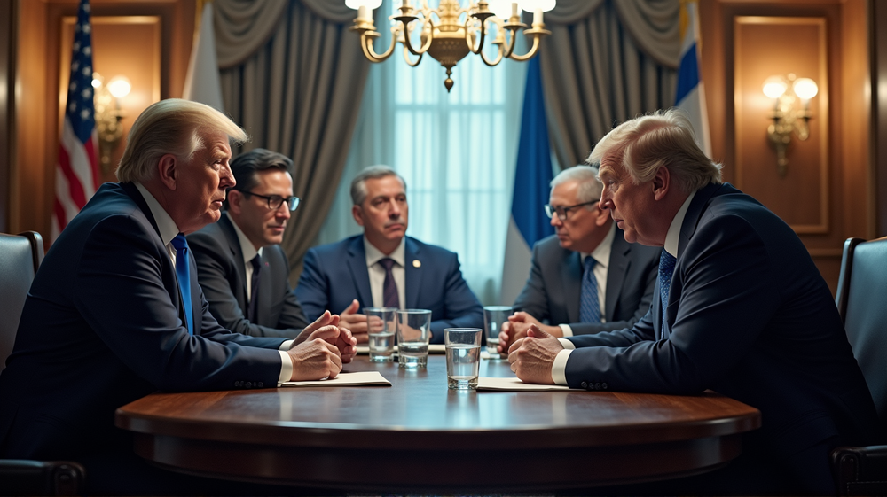 Tensiones Crecientes en Gaza Mientras Trump y Netanyahu Discuten Soluciones