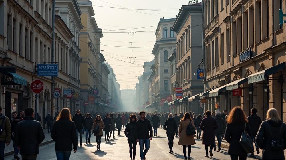 La Resiliencia Diurna de Kyiv a Pesar de los Terrores Nocturnos