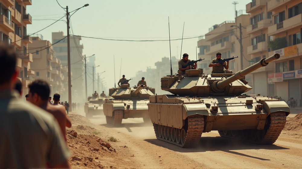 Conflicto en Desarrollo: El Movimiento Audaz de Israel en Deir al-Balah Captura la Atención Global