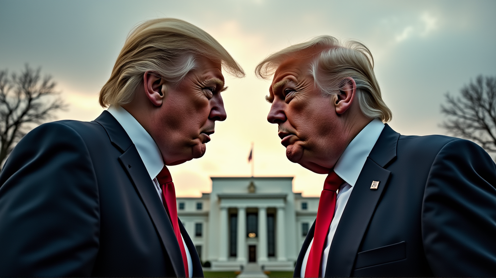 ¿Choque de Trump con la Fed: Una Tormenta Financiera Inminente?