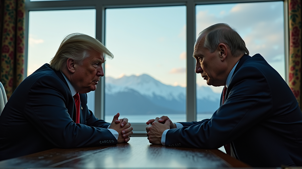 Un Nuevo Enfrentamiento Político: La Enigmática Reunión de Trump y Putin en Alaska