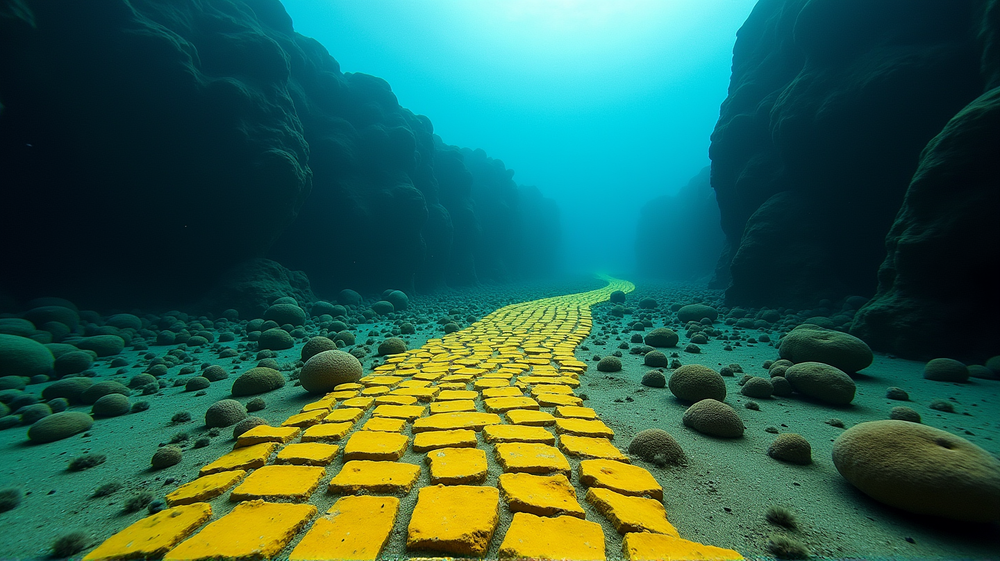 El Místico 'Camino de Ladrillos Amarillos' Submarino Despierta Asombro Científico