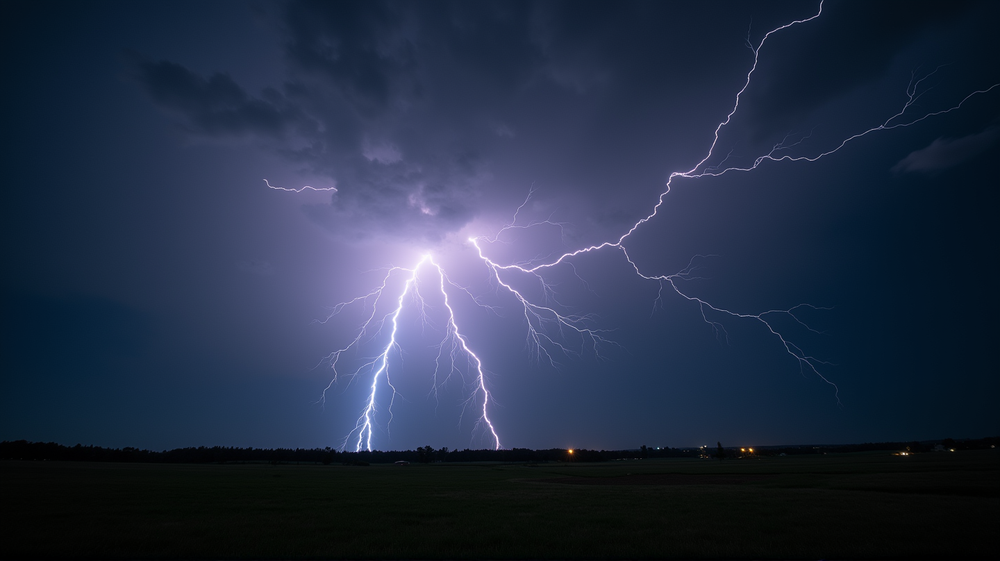 Revelando la Maravilla de la Naturaleza: El Mega Relámpago Récord