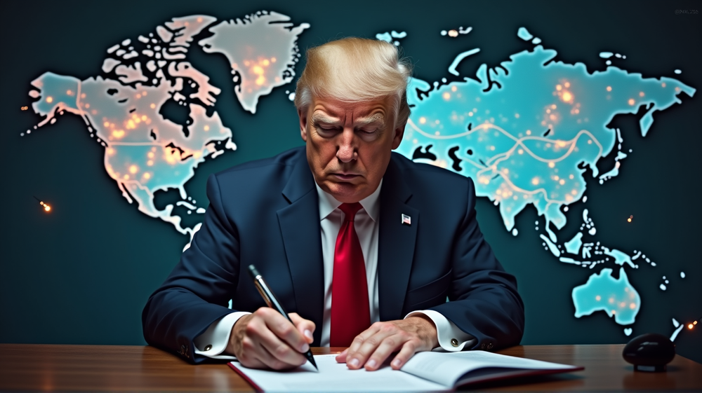 Tensión Arancelaria: Trump Sacude el Mercado de Valores de EE.UU. y Socios Comerciales