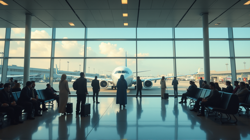 La Aviación del Medio Oriente Fuertemente Afectada: Grandes Cancelaciones de Vuelos en Aeropuertos Clave