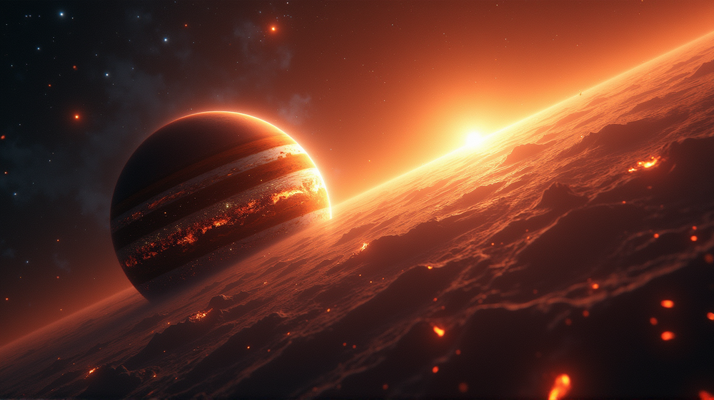 Orígenes de Júpiter Descifrados: El Papel de la Lluvia de Roca Fundida