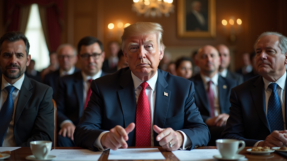 Trump Desvela un Ambicioso Plan de 21 Puntos para la Paz en el Medio Oriente