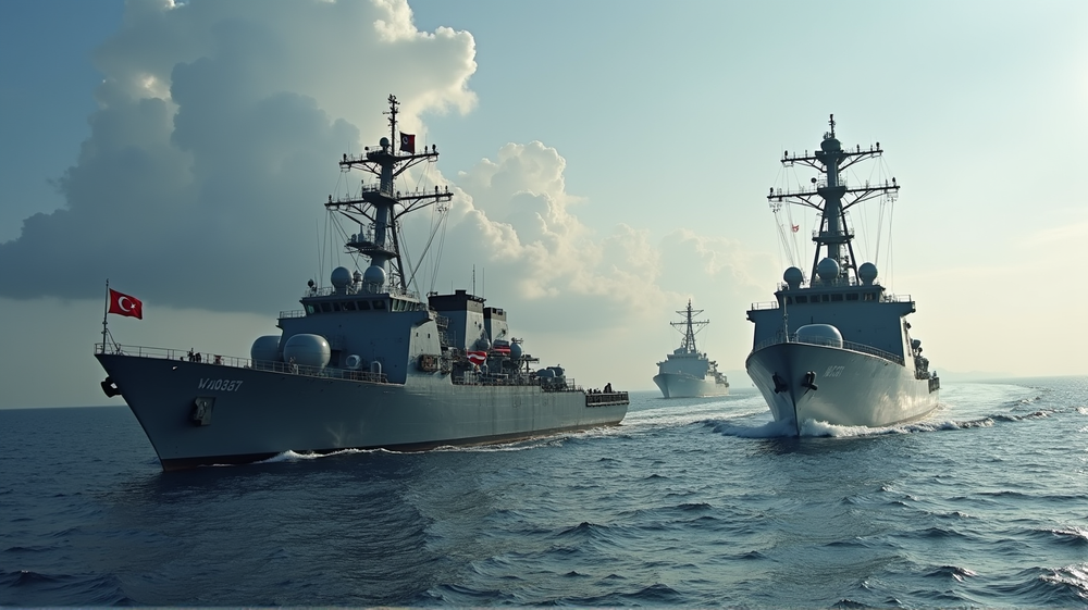 Renacimiento Histórico: Egipto y Turquía Resucitan Ejercicios Navales 'Mar de Amistad' en Medio de Tensiones en Oriente Medio