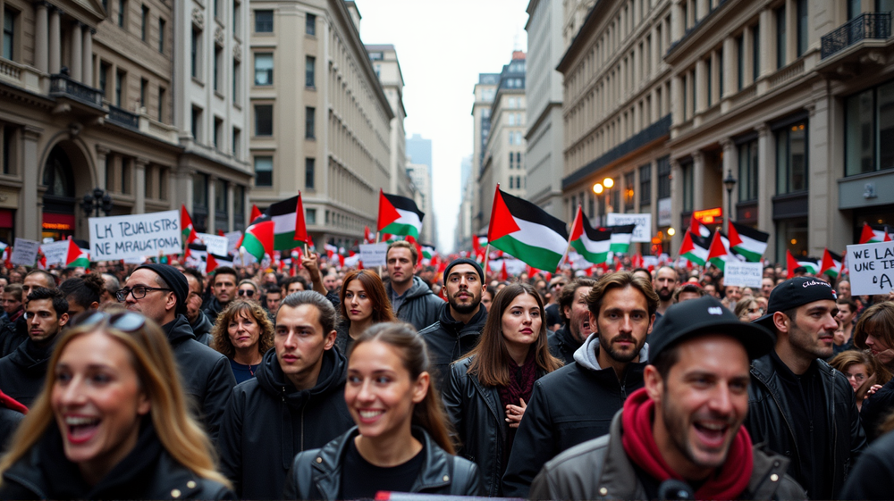 El Poder Militar Inquebrantable de Israel se Enfrenta a la Solidaridad Global por Gaza