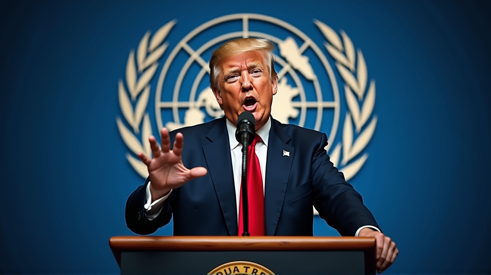 Enfrentamiento en la ONU: El Encendido Discurso de Trump Critica Movimientos de Europa y Medio Oriente