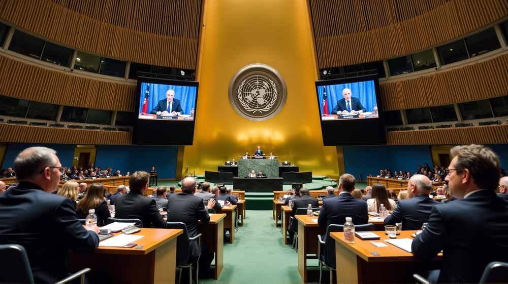 Movimiento Histórico de la ONU: Condenando a Hamas y Abogando por una Solución de Dos Estados