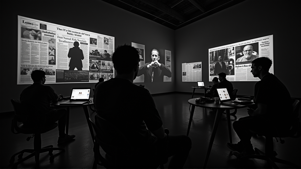 Indignación Global: Apagón Mediático Desafía los Asesinatos de Periodistas en Gaza