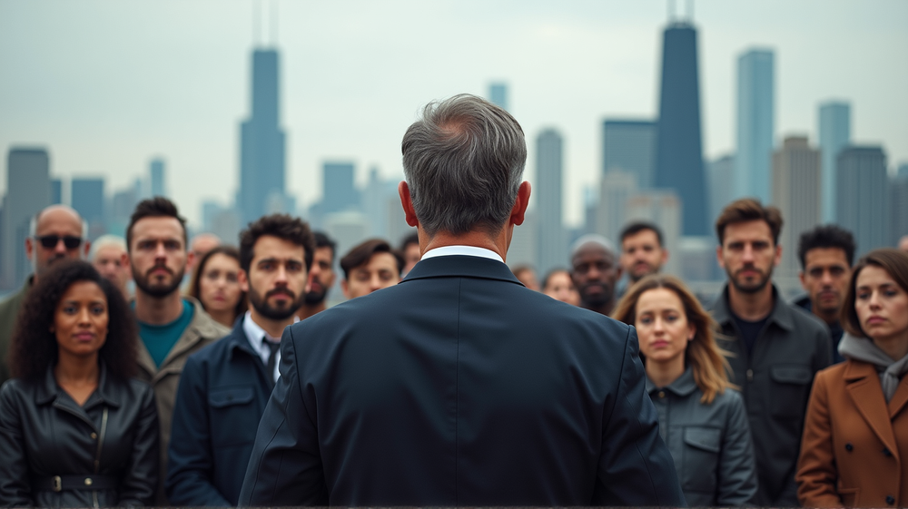 El Alcalde Brandon Johnson Se Mantiene Firme Contra la Represión Federal de Inmigración