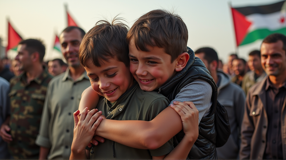 Histórico Acuerdo de Cese al Fuego Trae Esperanza y Lágrimas mientras Rehenes se Reencuentran