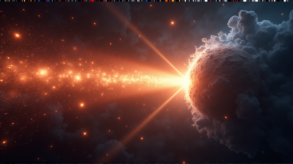 Espectáculo Cósmico Deslumbrante: Cometa Interestelar 3I/ATLAS Lanza un Chorro Hacia el Sol