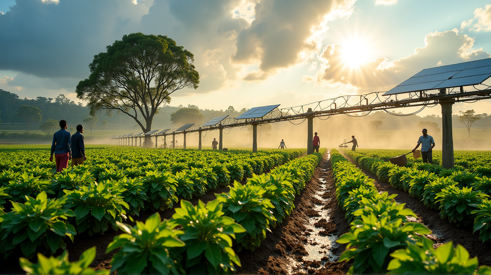 El Innovador Impulso Solar de Kenia para Revolucionar la Agricultura: Un Nuevo Amanecer Espera