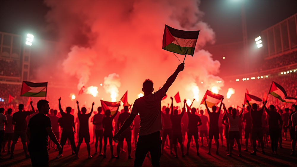 Tensiones Estallan en Noruega vs Israel: Manifestantes Intensifican el Ambiente de la Copa del Mundo