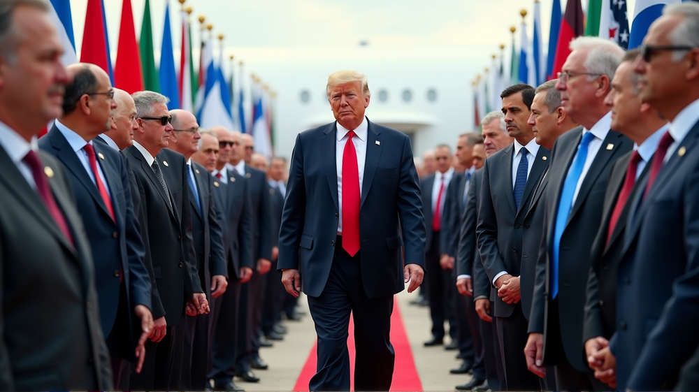 El Presidente Trump Marca un Nuevo Comienzo en los Esfuerzos de Paz en Medio Oriente