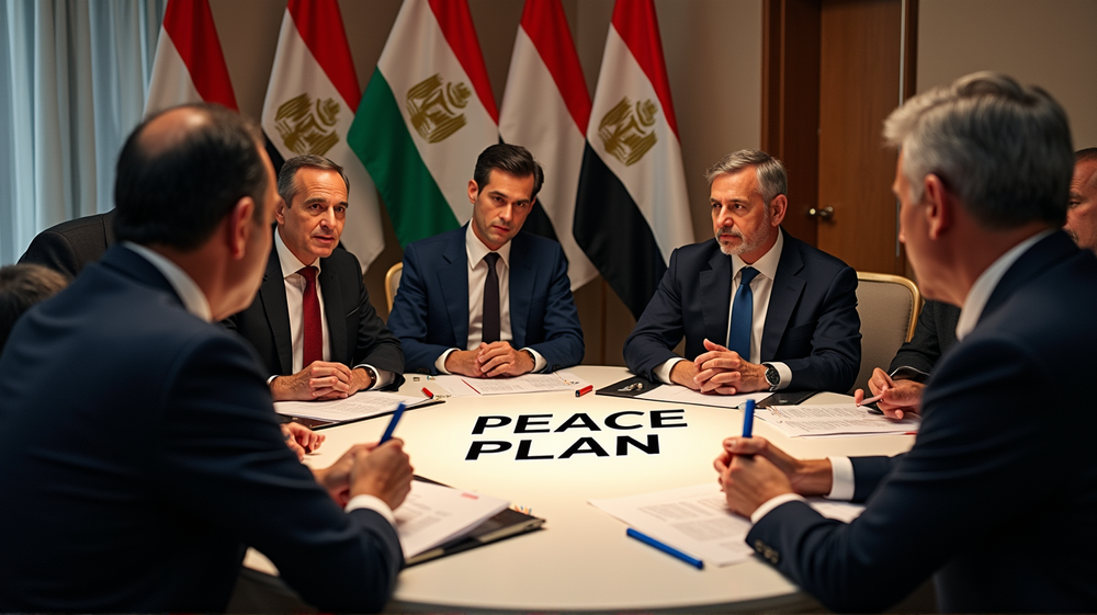 Los Movimientos Audaces de Trump: ¿Pueden las Conversaciones de Alto al Fuego Poner Fin al Conflicto en Gaza?