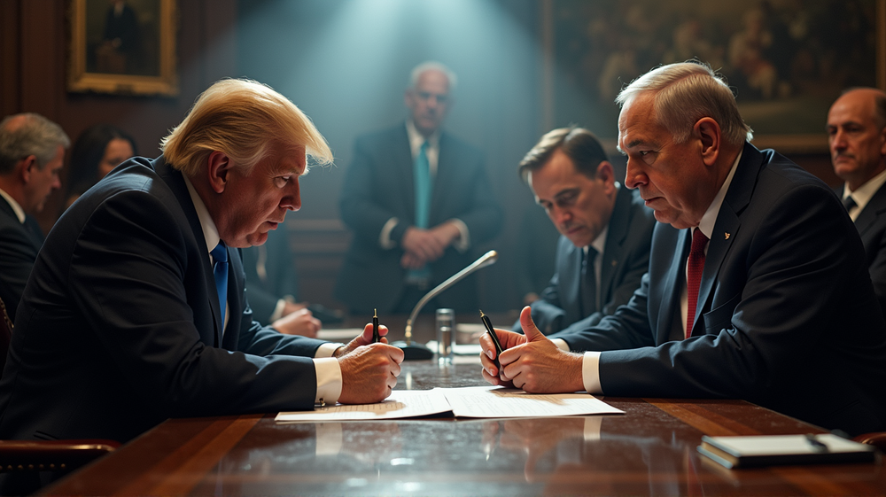 El Mundo Camina con Cuidado: El Gambito de Paz de Gaza de Trump Revelado