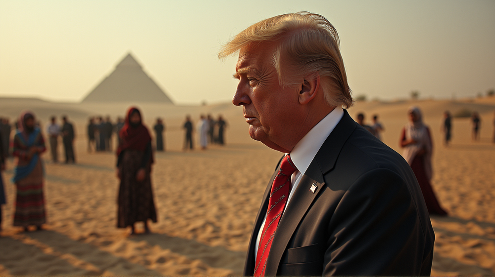 Trump considera viaje al Medio Oriente en medio de prometedoras conversaciones entre Israel y Hamas