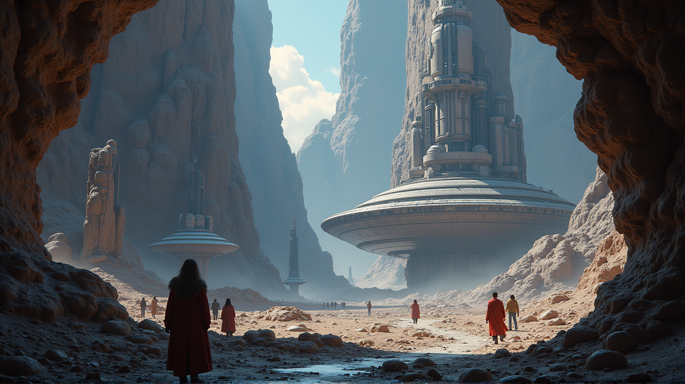 Explorando el Magistral Desarrollo de Mundos de Iain M. Banks