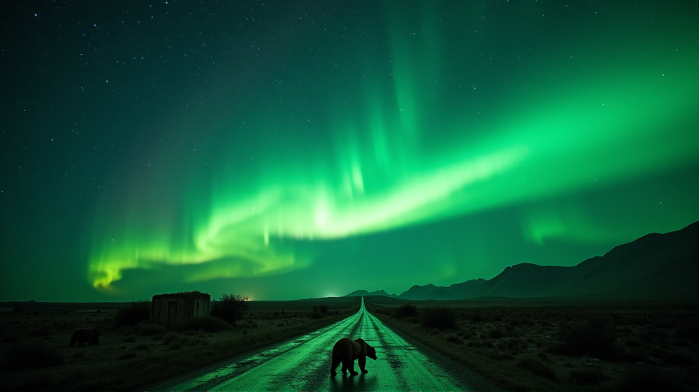 El Cometa 3I/ATLAS Brilla en Verde Mientras los Osos se Comportan Mal en las Carreteras Romanas Antiguas