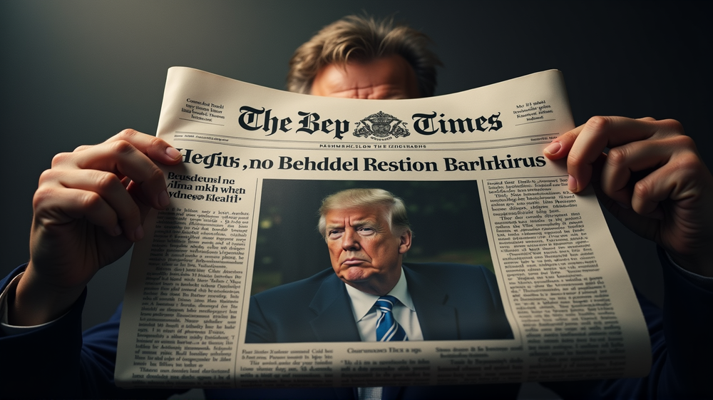 El New York Times No Se Deteriora Ante las Críticas de Trump Sobre Cobertura de Salud