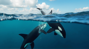 Orcas Superan al Océano: Venciendo a los Tiburones en su Propio Juego