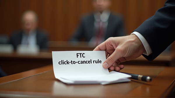 La norma 'Hacer clic para cancelar' de la FTC bloqueada por decisión judicial