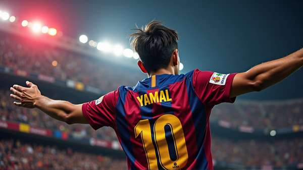 ¡La Camiseta Número 10 de Lamine Yamal se Convierte en la Más Vendida en la Historia del Barcelona!
