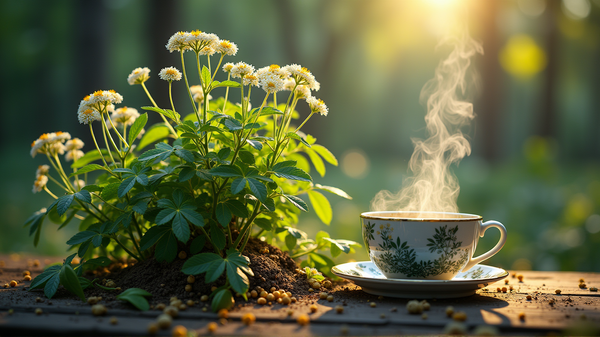Misterios del Poder Antipalúdico del Té de Ajenjo Dulce
