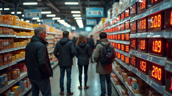 Los aranceles sacuden la economía, sonando la alarma de inflación