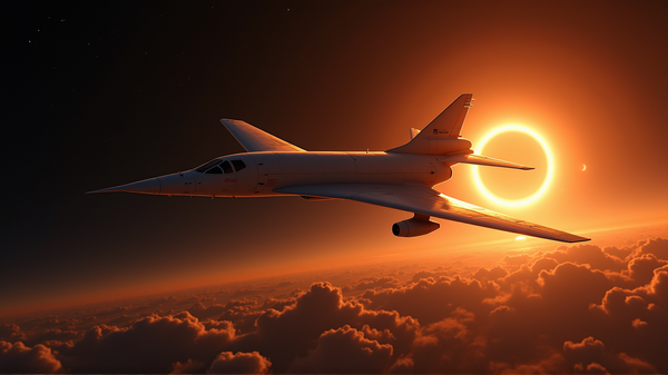 Cuando el Concorde 001 Estiró el Tiempo: El Eclipse Solar Récord de 74 Minutos