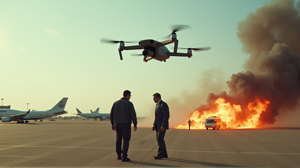 Ataque con Drones en el Aeropuerto Ramon de Israel: Vuelos Reanudados