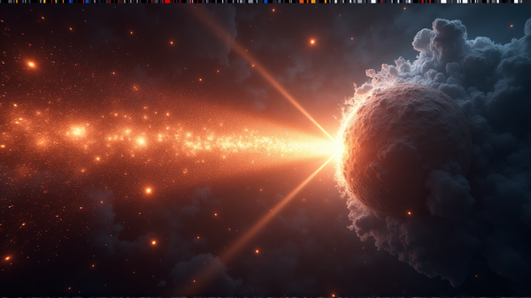 Espectáculo Cósmico Deslumbrante: Cometa Interestelar 3I/ATLAS Lanza un Chorro Hacia el Sol