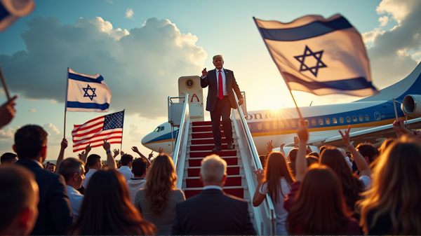 Visita Triunfante de Trump a Israel en Medio de la Liberación Histórica de Rehenes