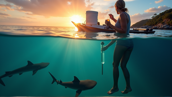 Prueba revolucionaria de ADN ambiental revela tiburones martillo ocultos