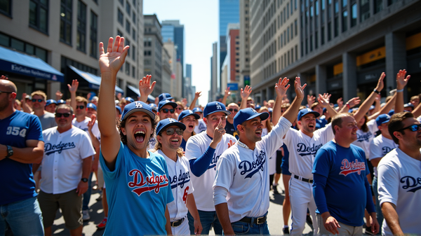 El Triunfo de los LA Dodgers: Un Espectacular Desfile de Victoria en la Serie Mundial