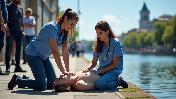 Estudiantes de PA Heroicos Salvan una Vida Durante un Descanso de Estudio